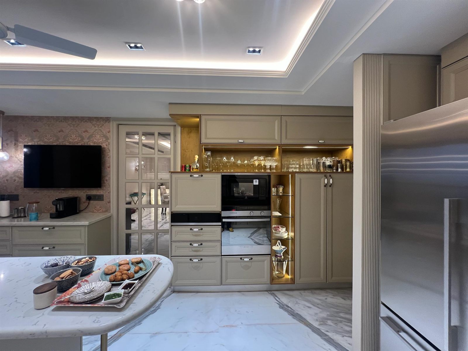 Ambience Island Gurgaon Kitchen View 1