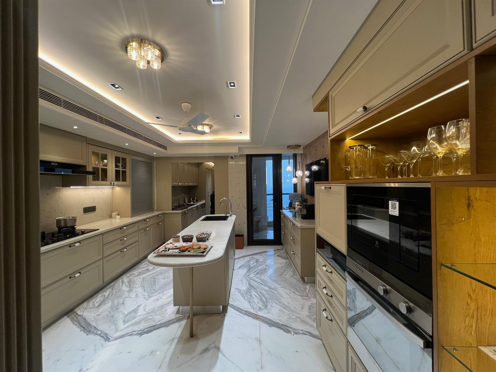 Ambience Island Gurgaon Kitchen View 2