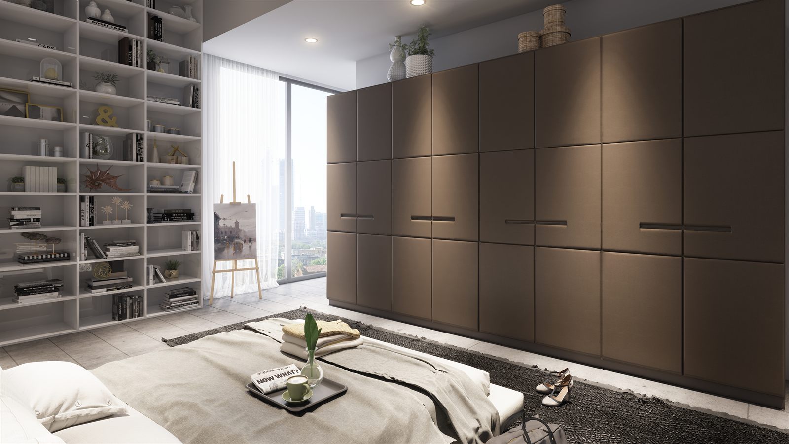 Floor-to-Ceiling Sliding System