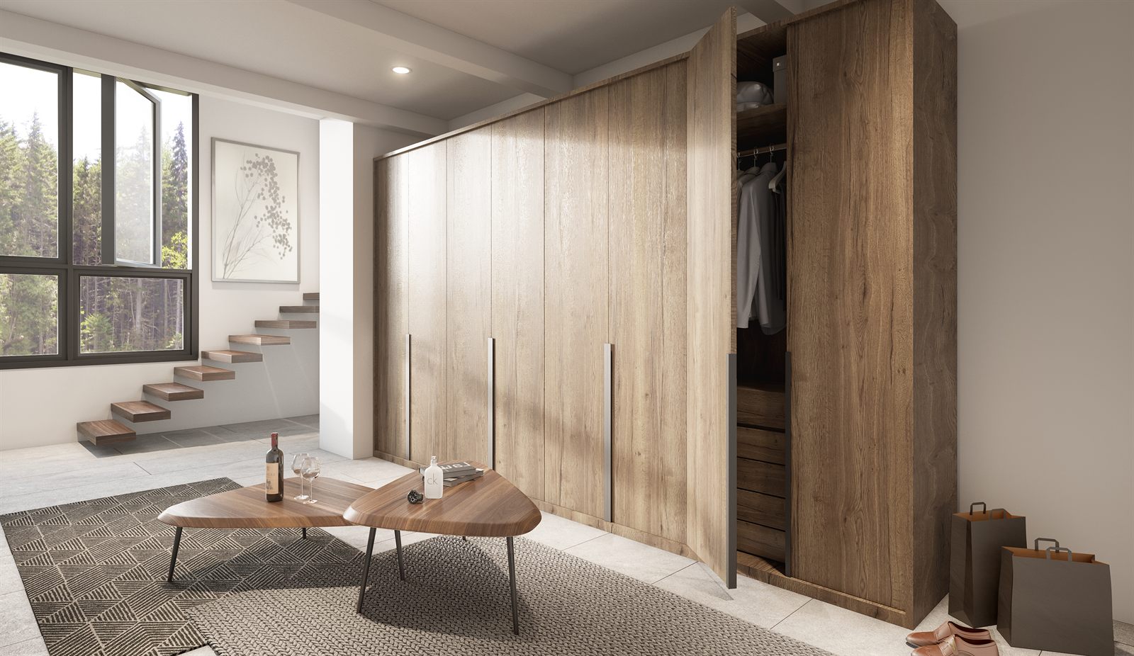 His & Her Wardrobe Suite